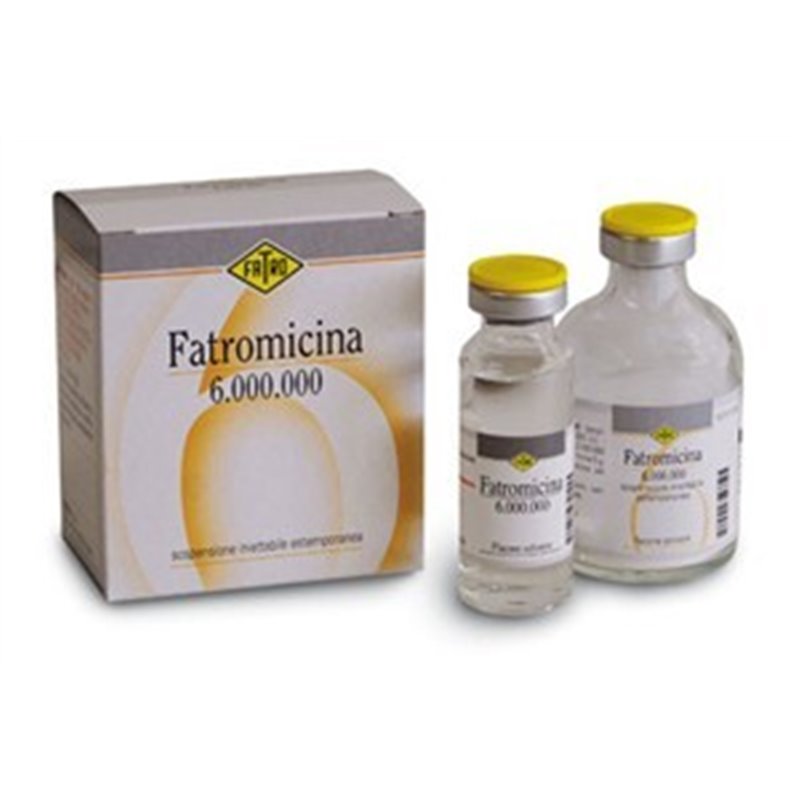 FATROMICINA 6000000 UI + 5 GR FATROMICINA 6000000 UI + 5 GR