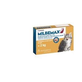 MILBEMAX GATTO 0,5-2 KG 20 CPR GIAL