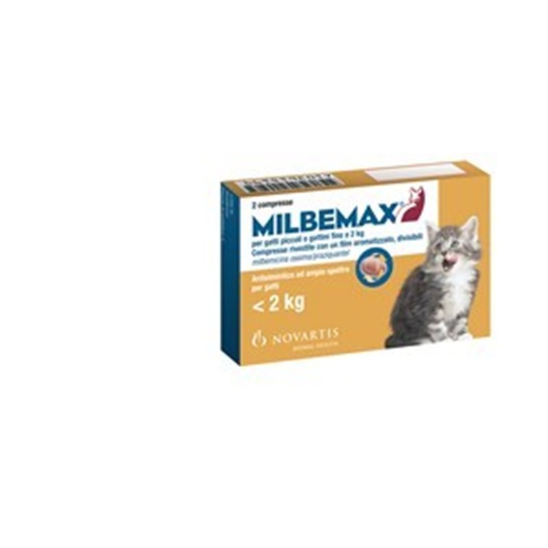 MILBEMAX GATTO 0,5-2 KG 20 CPR GIAL