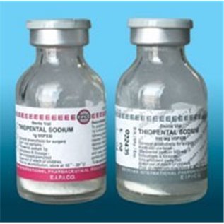 PENTOTHAL SODIUM FL 1 GR