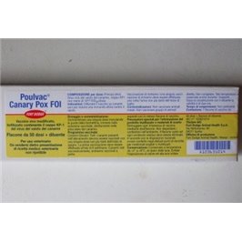 POULVAC CANARY POX FOI 50DS F