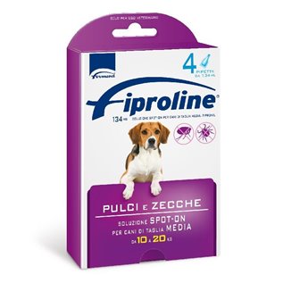 FIPROLINE SO CANE TM 10/20 KG 4 PIP VIOLA