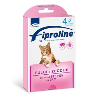 FIPROLINE SO GATTO 4 PIP ROSA