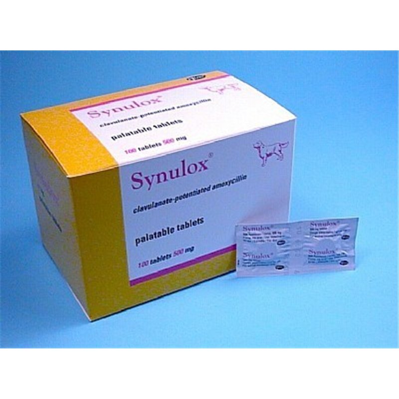 SYNULOX 500 MG 10 CPR