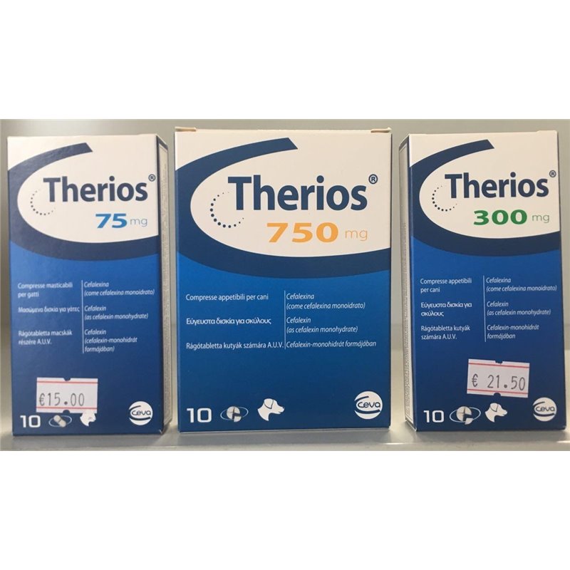 THERIOS 300 MG 10 CPR