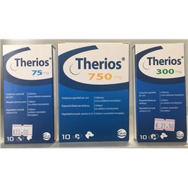 THERIOS 750 MG 10 CPR