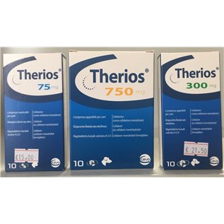 THERIOS 750 MG 10 CPR