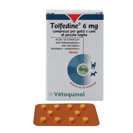 TOLFEDINE 6 MG CPR