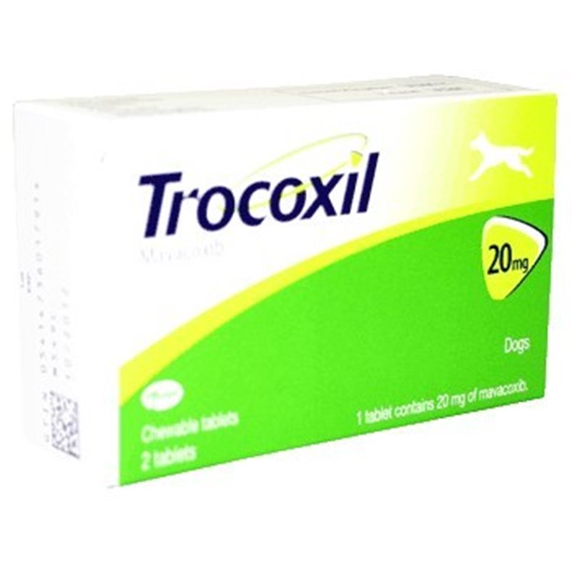 TROCOXIL 20 MG 2 CPR