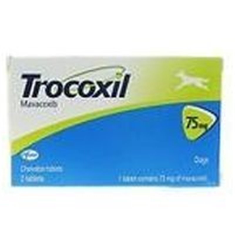 TROCOXIL 75 MG 2 CPR