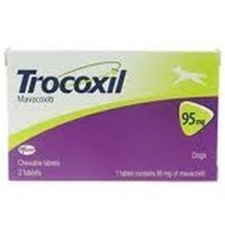 TROCOXIL 95 MG 2 CPR