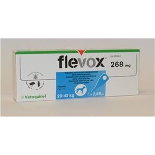 FLEVOX CANE G 1 PIP 268 mg 20-40 KG