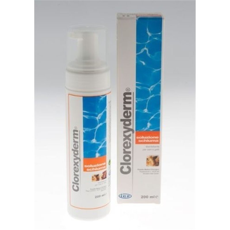 CLOREXYDERM SOLUZ. SCHIUMA 200 ML CLOREXYDERM SOLUZ. SCHIUMA 200 ML