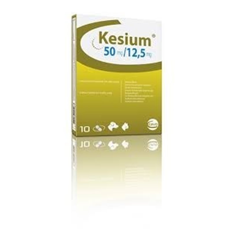 KESIUM 50/12,5 MG 10 CPR