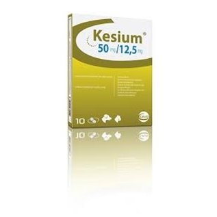 KESIUM 50/12,5 MG 10 CPR