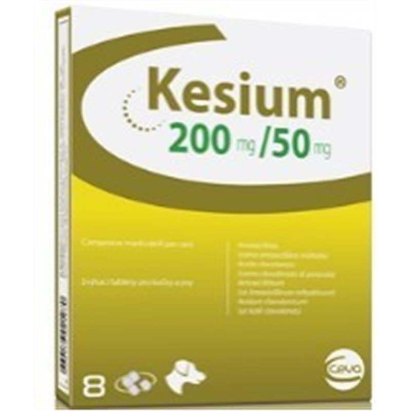 KESIUM 200/50 MG 8 CPR