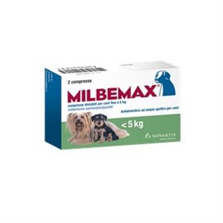 MILBEMAX CANE +5 KG 2 CPR VERDE