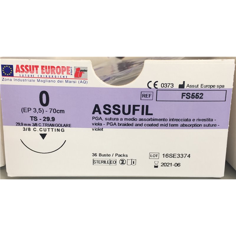 ASSUT - ASSUFIL AGO TRI.29,9MM D.3,5(0) L.70CM FS552 ASSUT - ASSUFIL AGO TRI.29,9MM D.3,5(0) L.70CM FS552