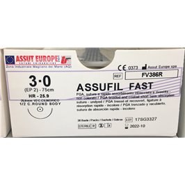 ASSUT - ASSUFIL FAST 1/2C CILINDRICO 25,9MM USP3/0