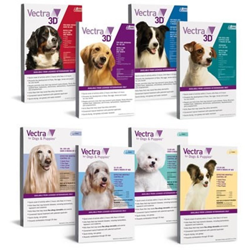 VECTRA 3D SPOTON 3FL1,5-4KG GIALLO