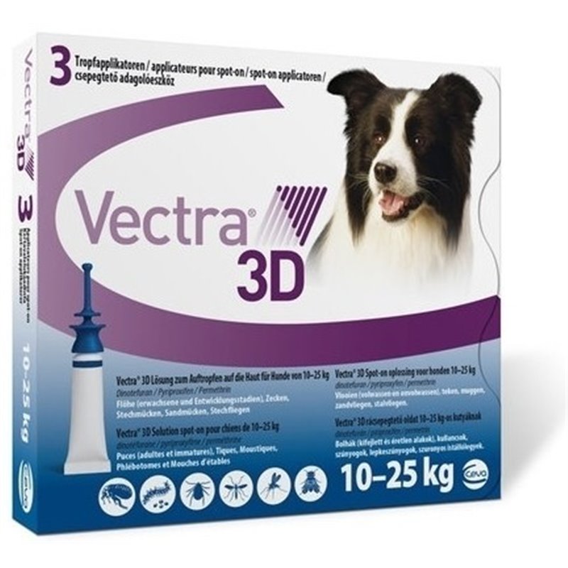 VECTRA 3D SPOTON 3FL10-25KG BLU