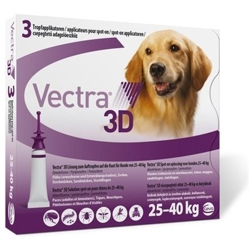 VECTRA 3D SPOTON 3FL 25-40KG VIOLA