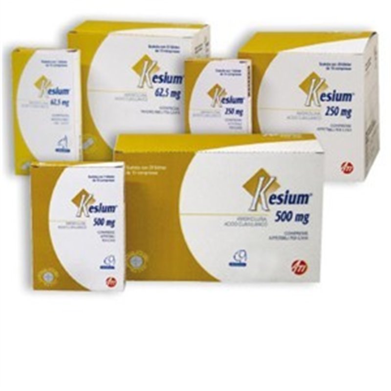 KESIUM 500MG+125MG 12CPR 