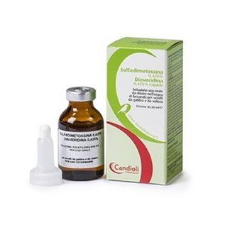 SULFADIMETOSSINA/DIAVERIDINA 20ML
