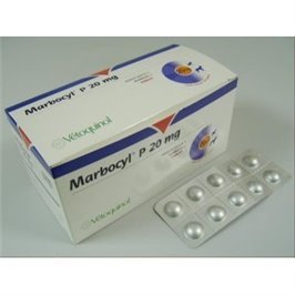 MARBOCYL P 20 MG 10 CPR