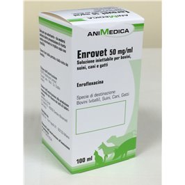 ENROVET INIET FL 100ML 50MG/ML