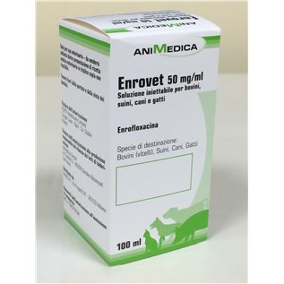 ENROVET INIET FL 100ML 50MG/ML