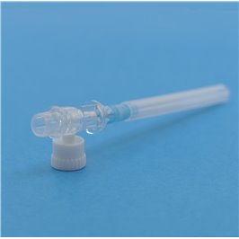 AGO CANNULA DELTAVEN 1 T SENZA ALI 18G X 45 VERDE