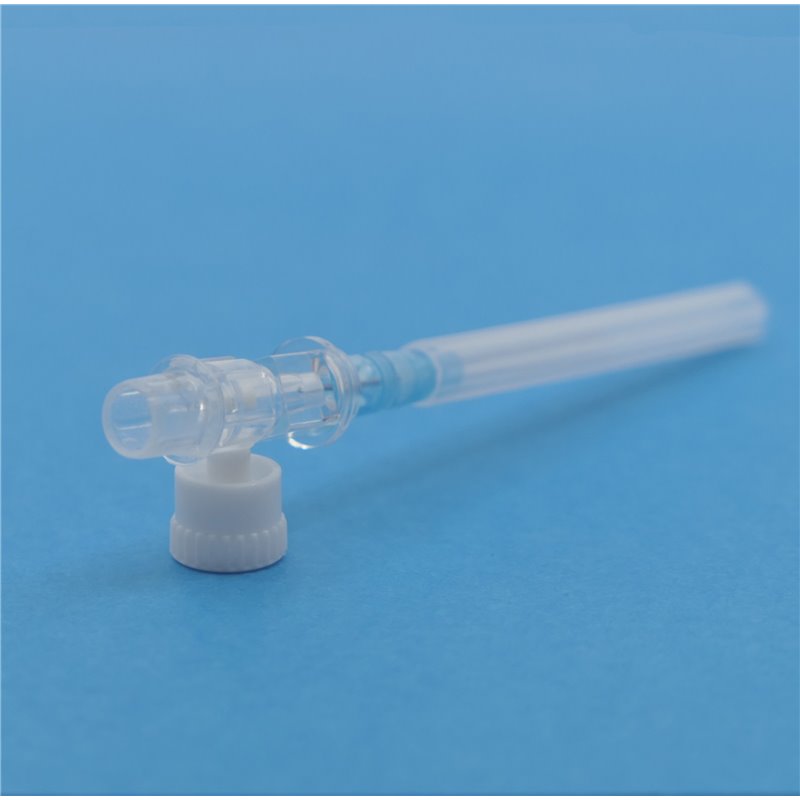 AGO CANNULA DELTAVEN 1 T SENZA ALI 22G X 25 AZZURRO