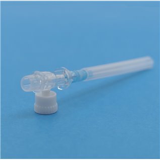 AGO CANNULA DELTAVEN 1 T SENZA ALI 18G X 45 VERDE
