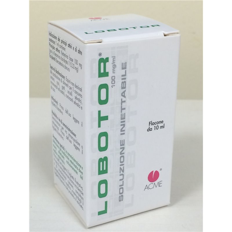 LOBOTOR INIET FL 10ML 100MG/ML LOBOTOR INIET FL 10ML 100MG/ML