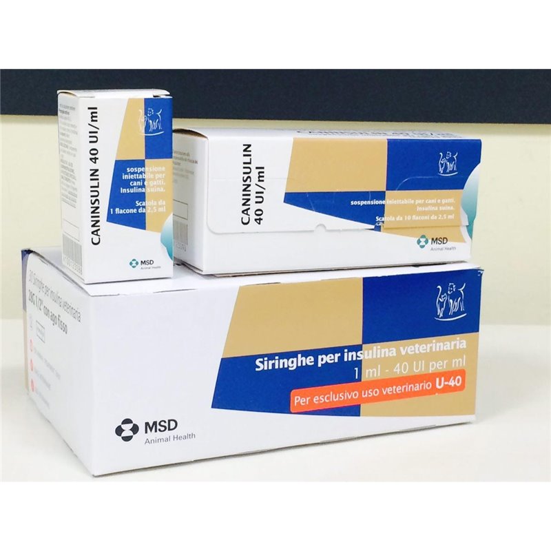 SIRINGA INS VET 40UI/ML 30PZ