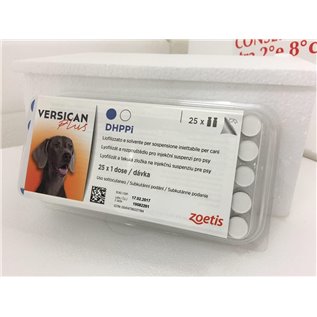 VERSICAN PLUS DHPPI SC 25 + 25FL F