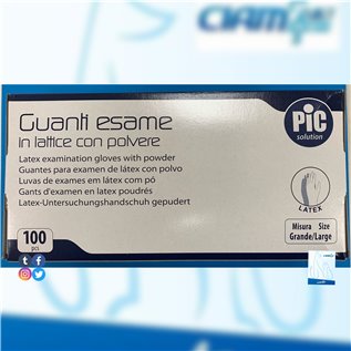 GUANTI LATTICE MEDIUM PIC 100PZ