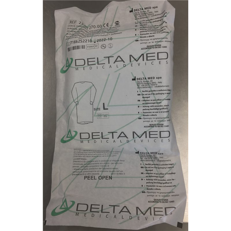 CAMICE CHIRURGICO SONTARA STERILE MIS L
