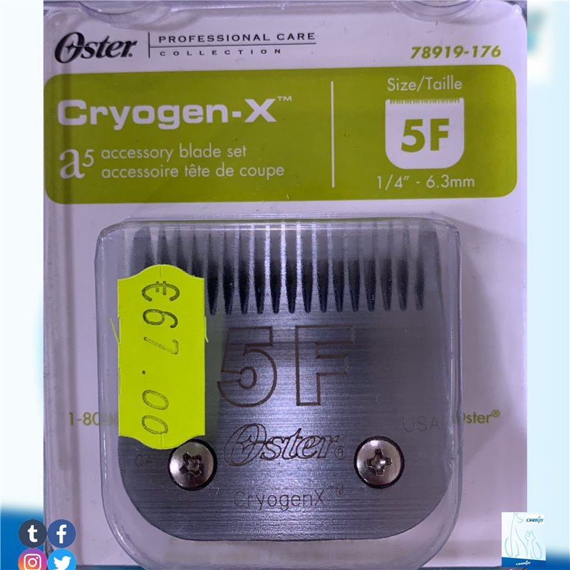 TESTINA OSTER 1/2 VEL. SIZE 5F