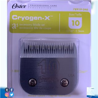 TESTINA OSTER N 10 1.6MM