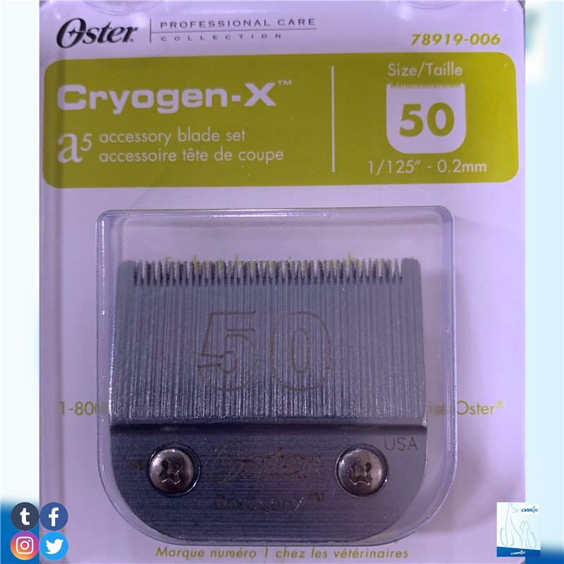 TESTINA OSTER 1/2 VEL. SIZE 50 TESTINA OSTER 1/2 VEL. SIZE 50