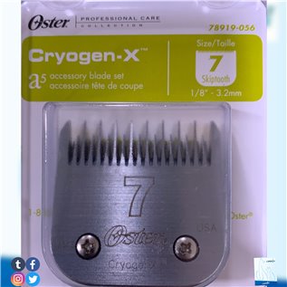 TESTINA OSTER 1/2 VEL. SIZE 7