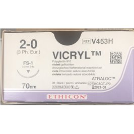 VICRYL EP3 USP2/0 3/8 TR 24MM V453H