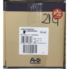 SIRINGA MONO 10ML ECCEN PIC 21G 1PZ