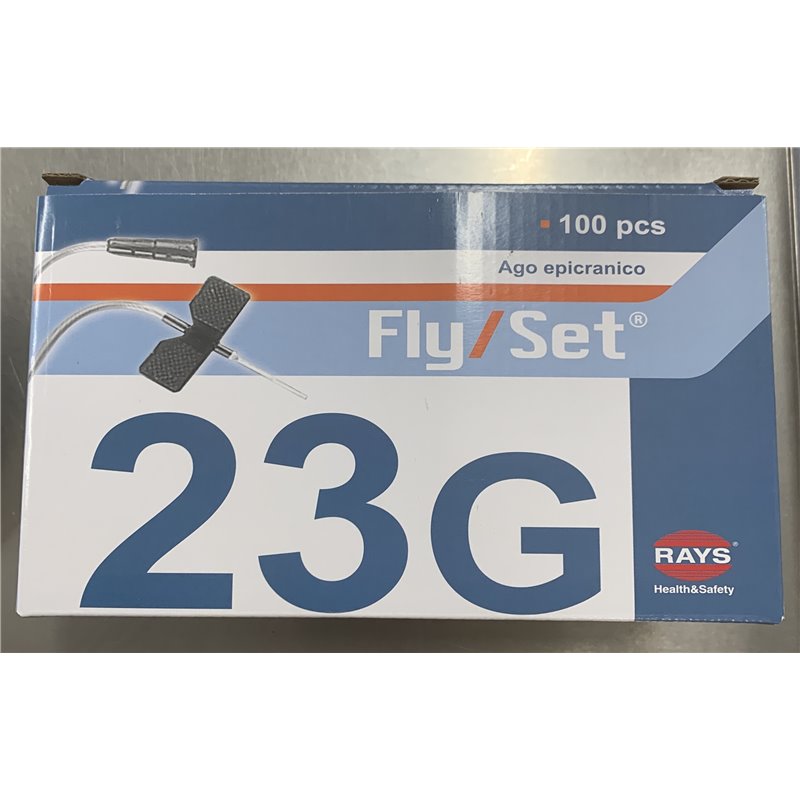 AGO A FARFALLA 23G RAYS 100PZ AGO A FARFALLA 23G RAYS 100PZ