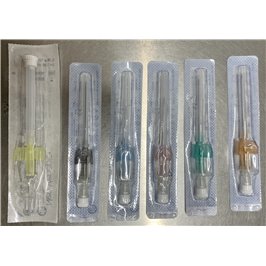 AGO VENOPIC CANNULA 1VIA G16 45MM FEP 1P
