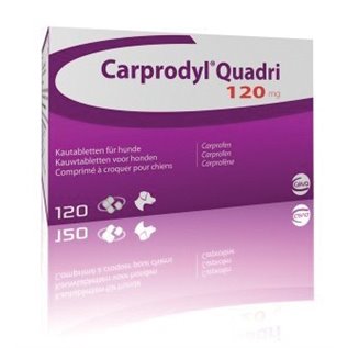 CARPRODYL QUADRI 120 CPR 120 MG