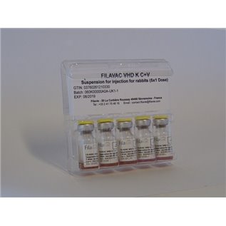 FILAVAC VHD K C+V 5 FL 1 DS 0,5ML     F