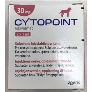 CYTOPOINT INIET 2 FL 1 ML 30 MG/ML     F